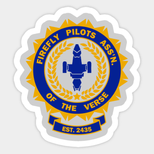 Firefly Pilots Association Sticker